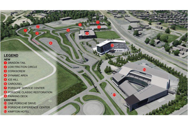 Porsche declares opening date for dazzling new track at Atlanta HQ